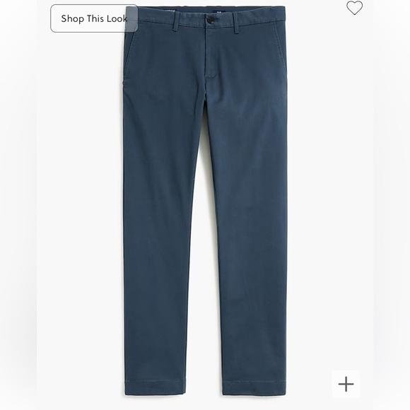 J crew Slim-fit TruTemp365® chino pant deep midnight - Picture 5 of 6